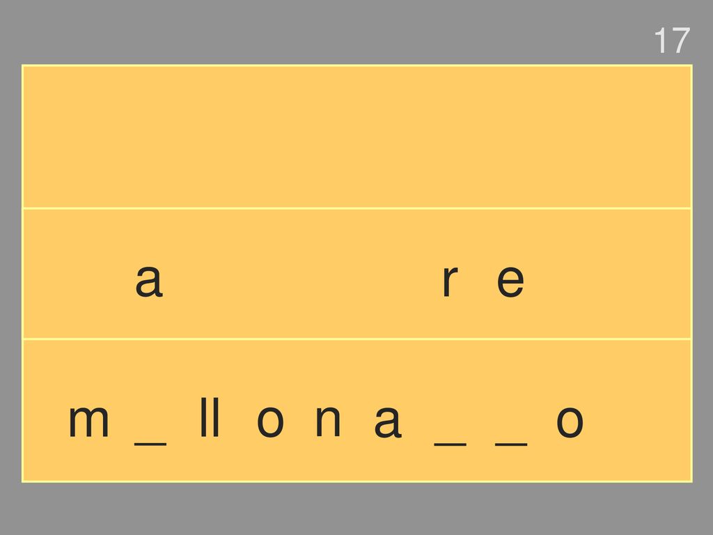 17 a r e m _ ll o n a _ _ o