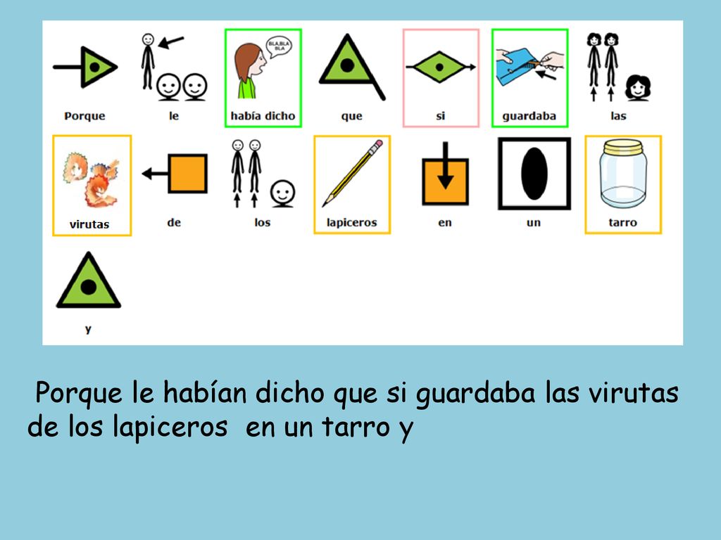 Porque le habían dicho que si guardaba las virutas de los lapiceros en un tarro y