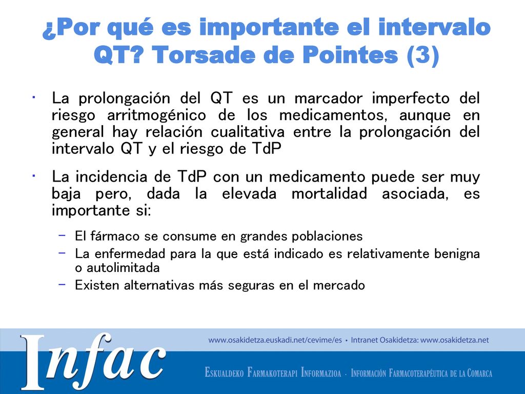 ¿Por qué es importante el intervalo QT Torsade de Pointes (3)