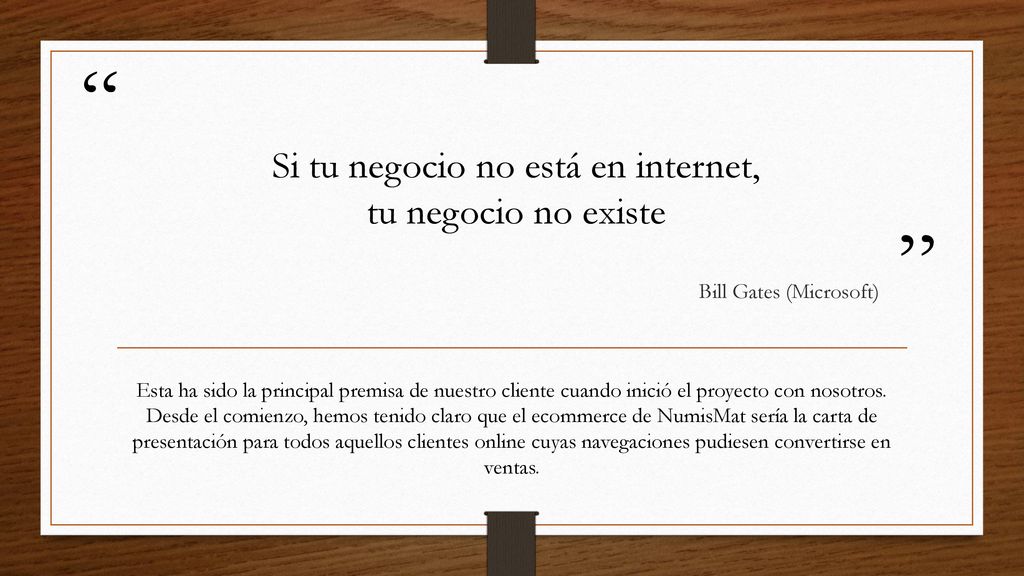 Si tu negocio no está en internet, tu negocio no existe