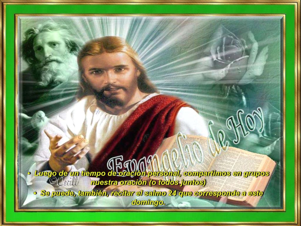 • Luego de un tiempo de oración personal, compartimos en grupos nuestra oración (o todos juntos)