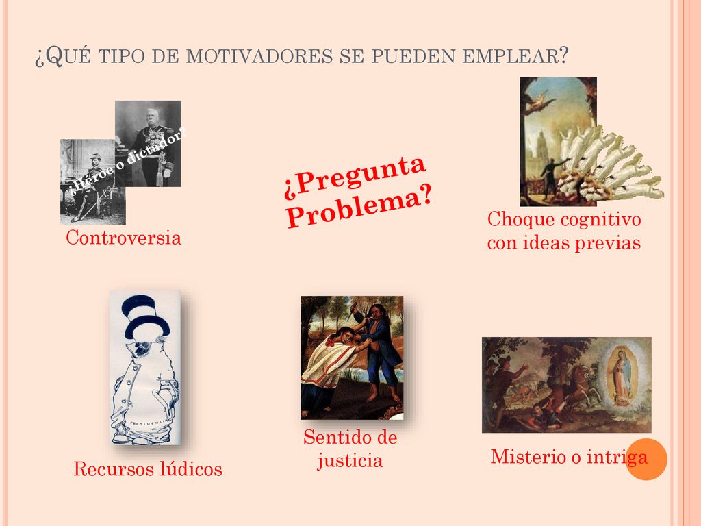 ¿Qué tipo de motivadores se pueden emplear