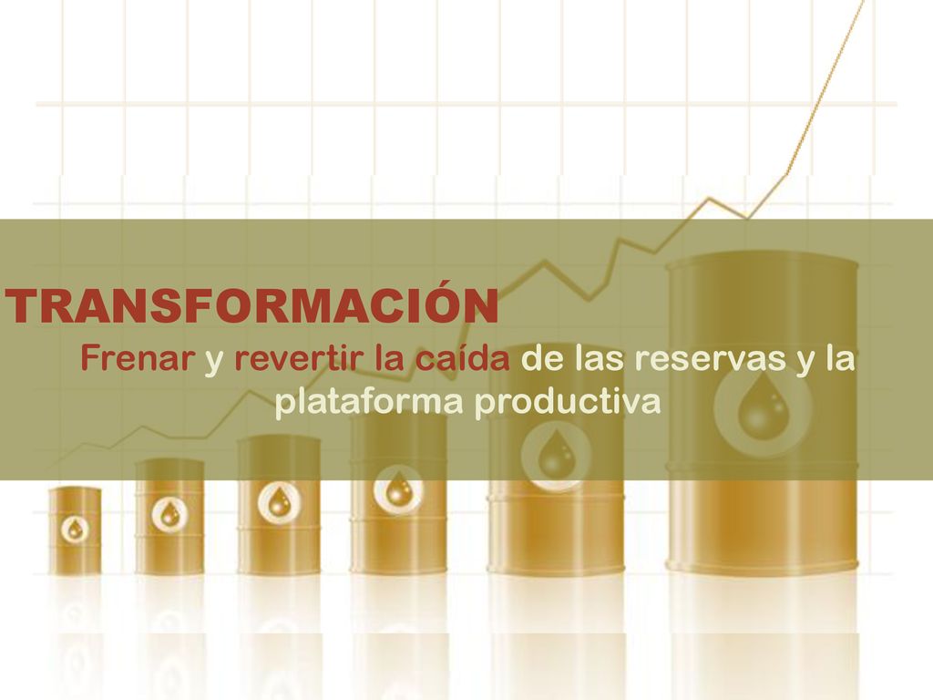Frenar y revertir la caída de las reservas y la plataforma productiva