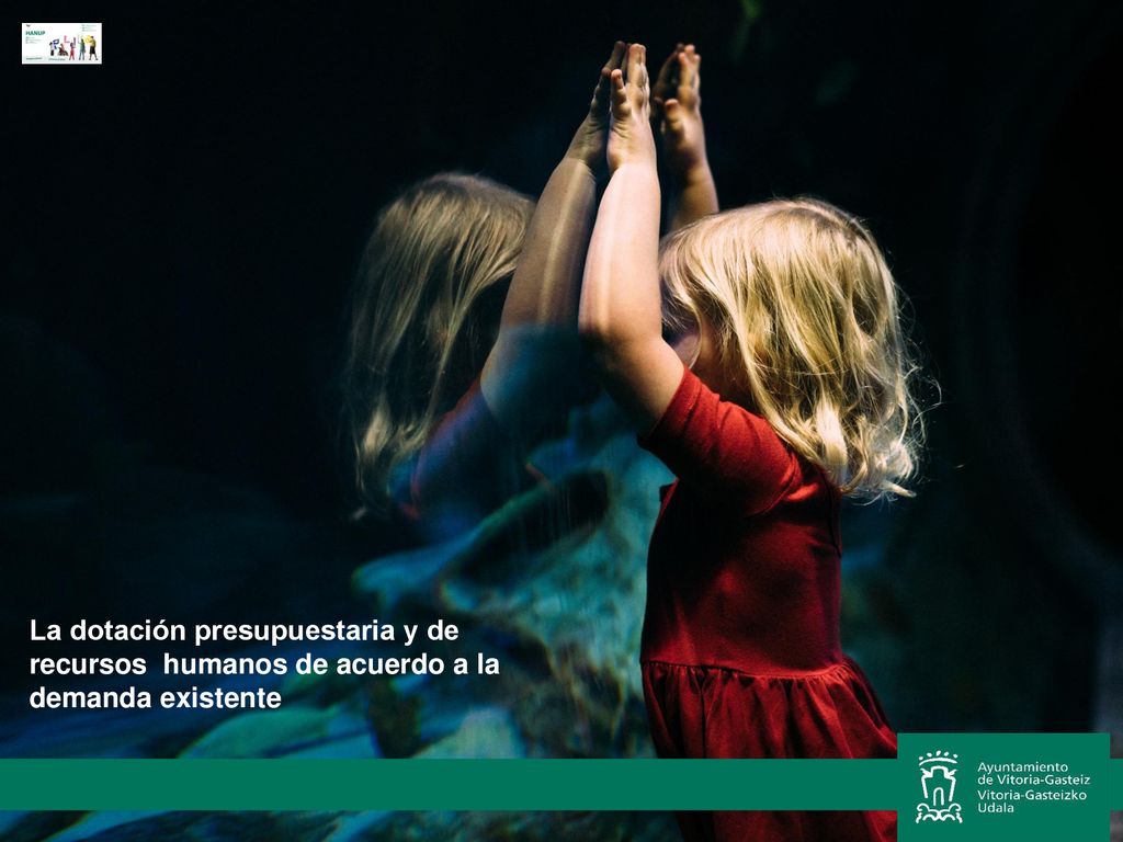 La dotación presupuestaria y de recursos humanos de acuerdo a la demanda existente
