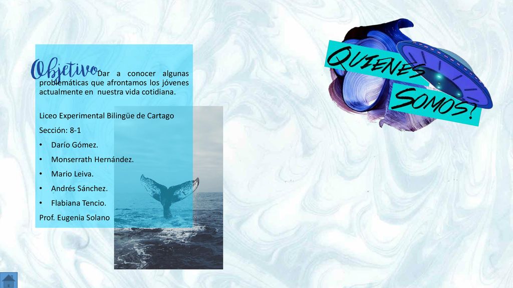 Dar a conocer algunas problemáticas que afrontamos los jóvenes actualmente en nuestra vida cotidiana.