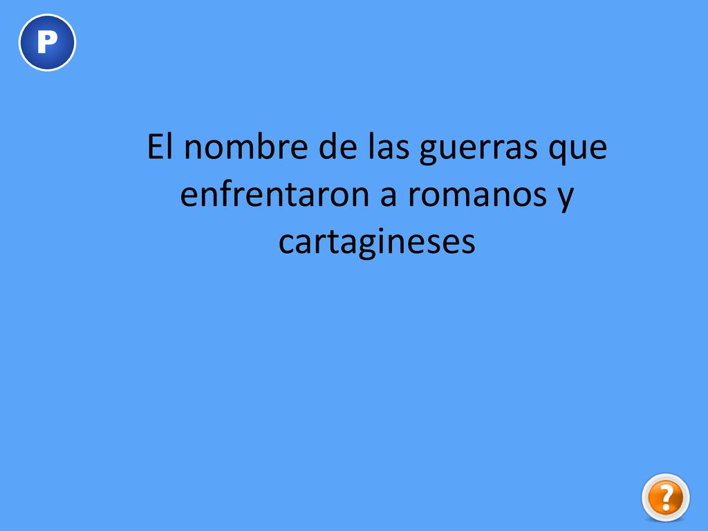 El nombre de las guerras que enfrentaron a romanos y cartagineses