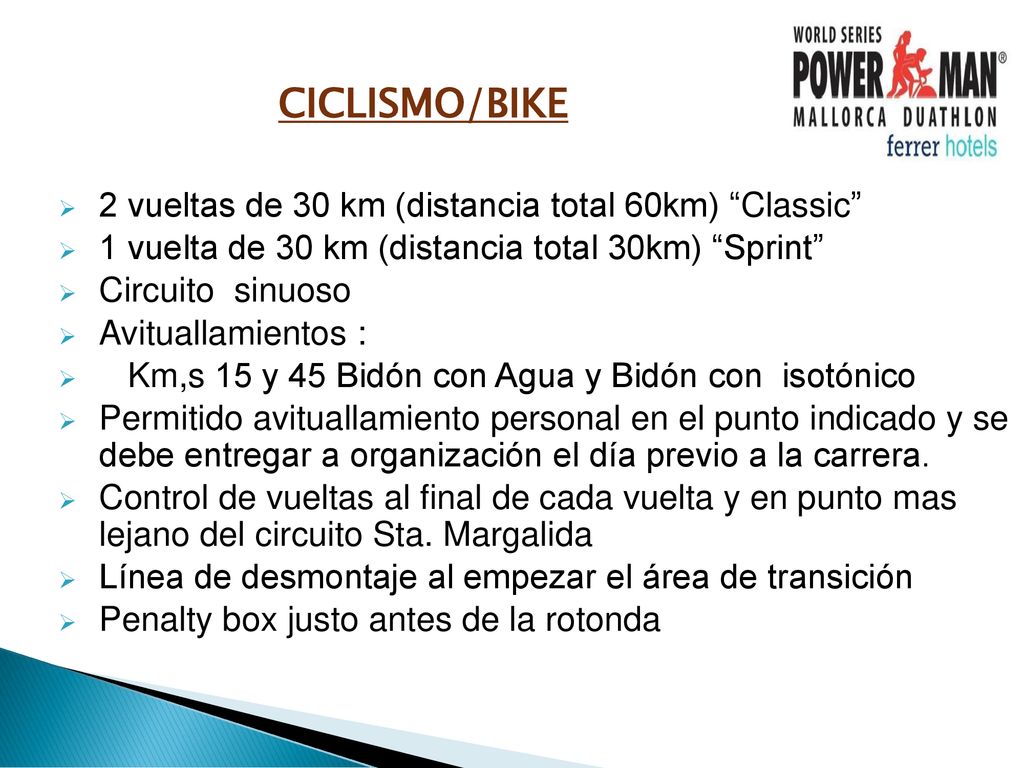 CICLISMO/BIKE 2 vueltas de 30 km (distancia total 60km) Classic