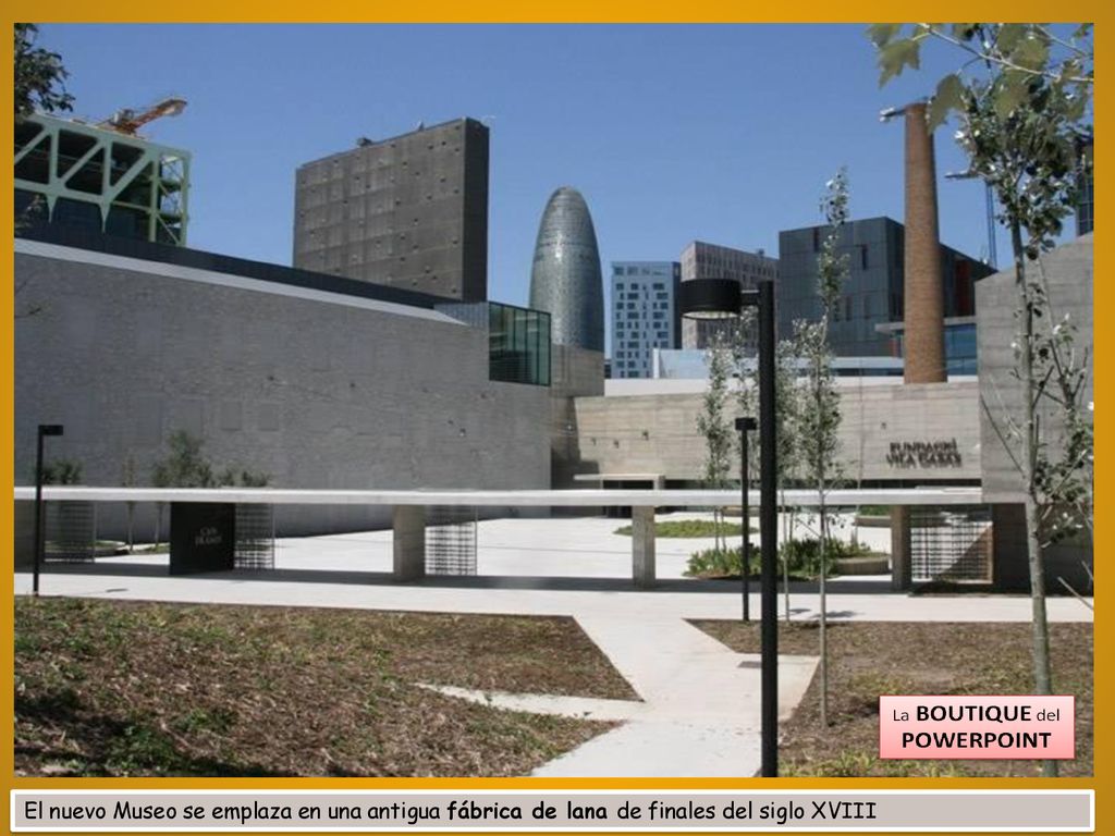 El nuevo Museo se emplaza en una antigua fábrica de lana de finales del siglo XVIII