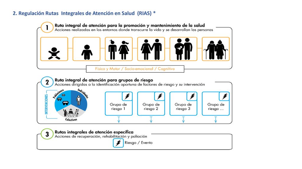 2. Regulación Rutas Integrales de Atención en Salud (RIAS) *