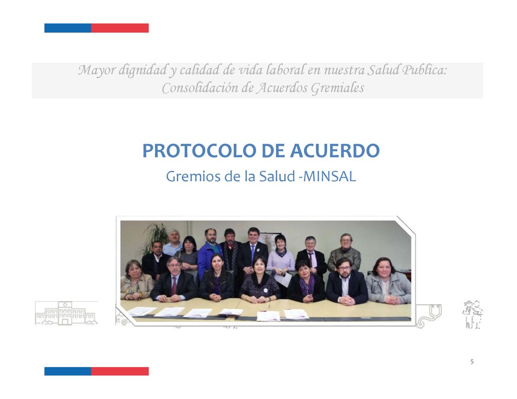 Mayor dignidad y calidad de vida laboral en nuestra Salud Publica: