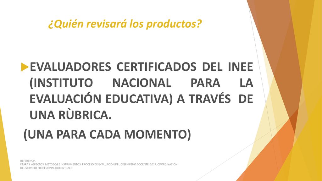 ¿Quién revisará los productos