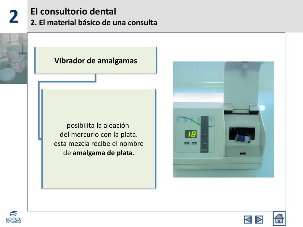 El consultorio dental 2. El material básico de una consulta