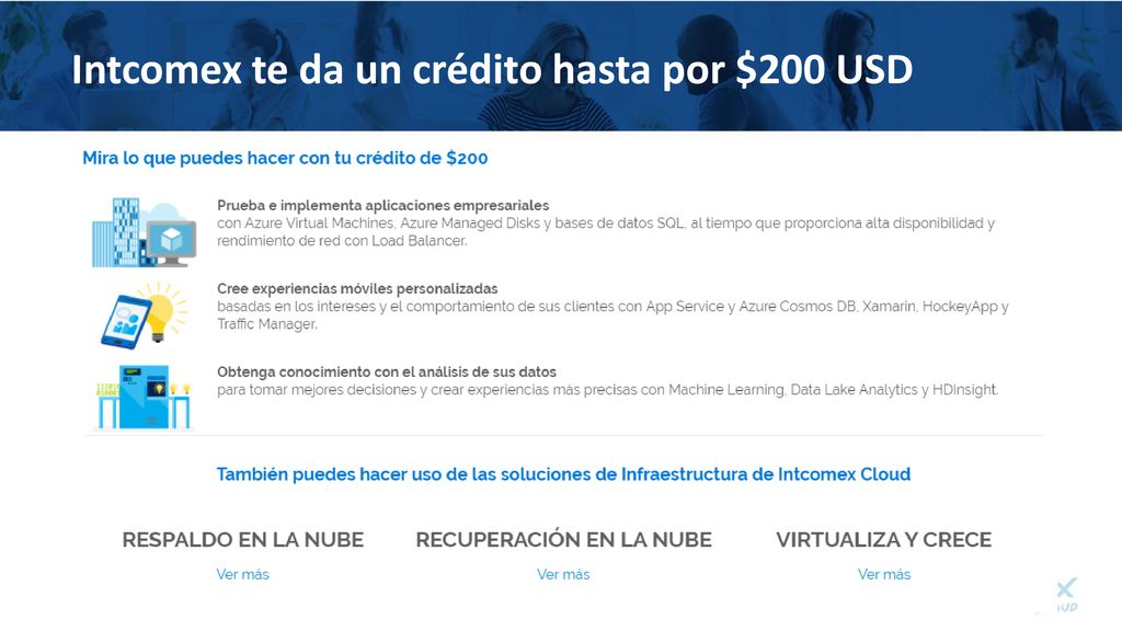 Intcomex te da un crédito hasta por $200 USD