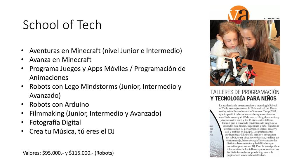 School of Tech Aventuras en Minecraft (nivel Junior e Intermedio)