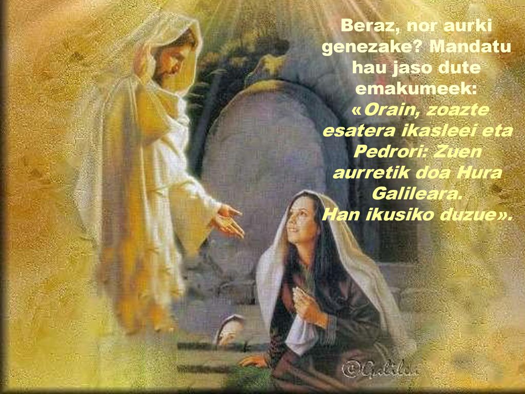 Beraz, nor aurki genezake Mandatu hau jaso dute emakumeek: