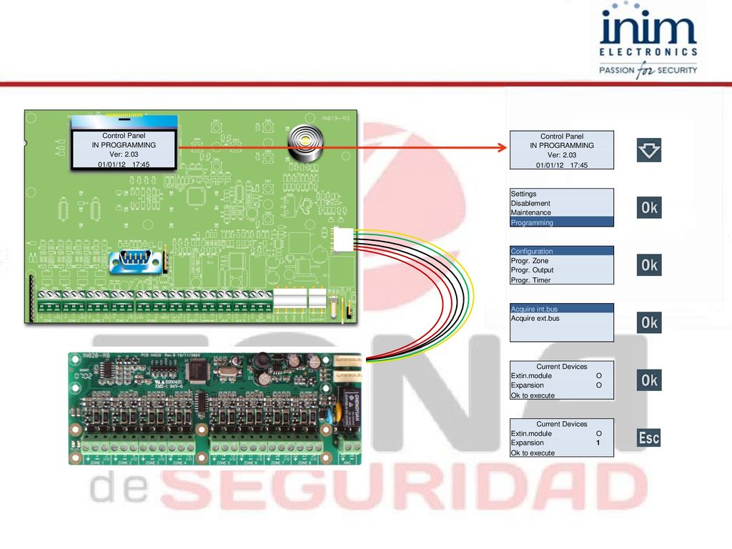 Control Panel IN PROGRAMMING. Ver: /01/12 17:45. Control Panel. IN PROGRAMMING. Ver: