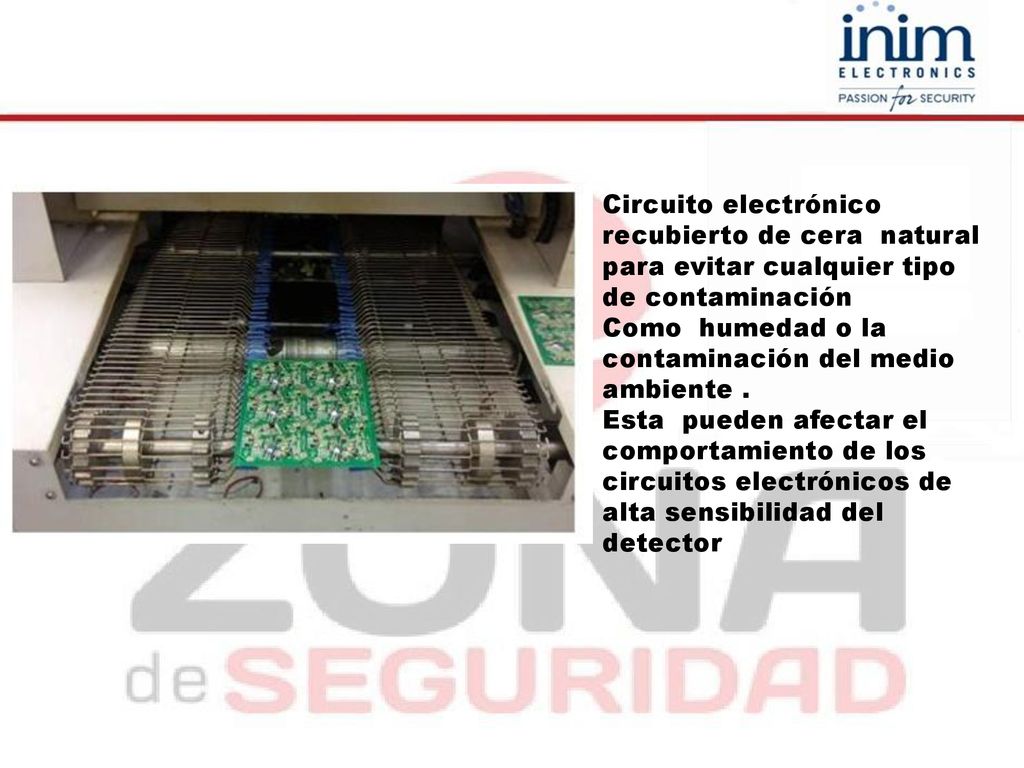 Circuito electrónico recubierto de cera natural para evitar cualquier tipo de contaminación