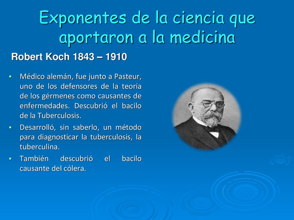 Exponentes de la ciencia que aportaron a la medicina