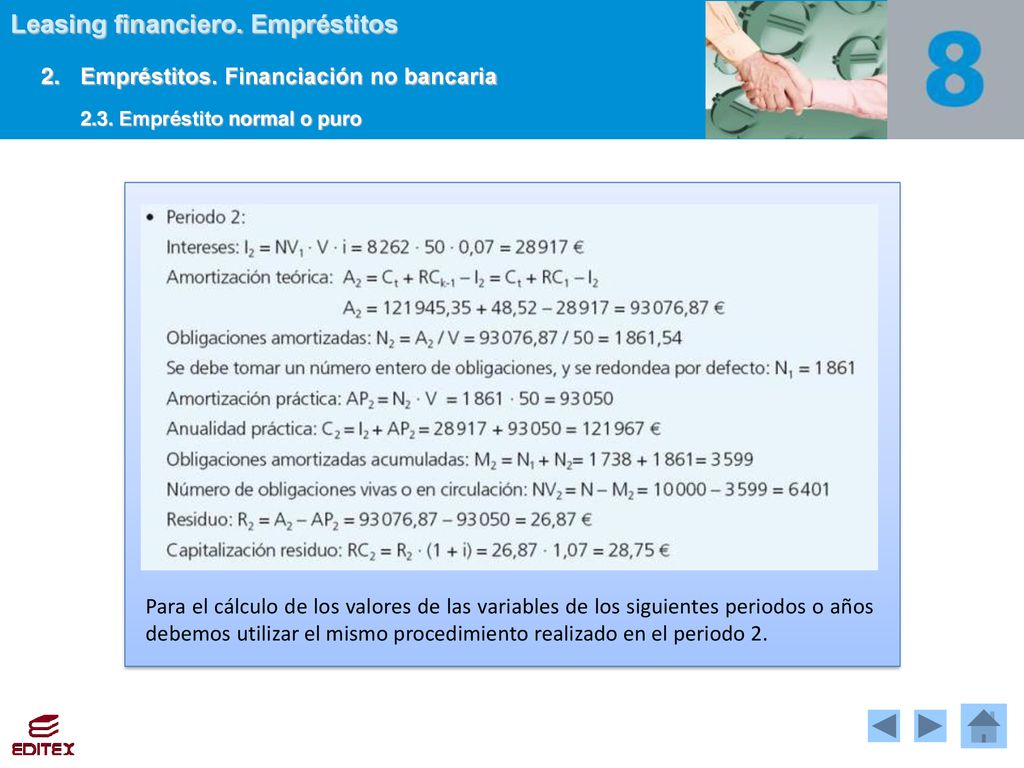 2. Empréstitos. Financiación no bancaria 2.3. Empréstito normal o puro