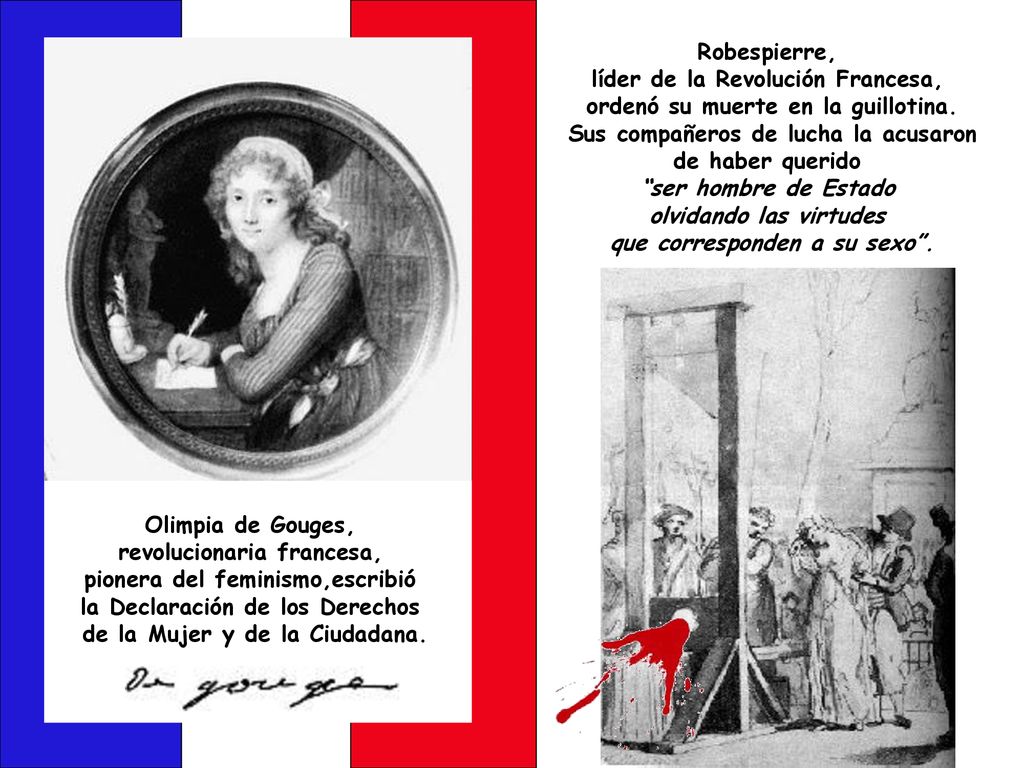 líder de la Revolución Francesa, ordenó su muerte en la guillotina.