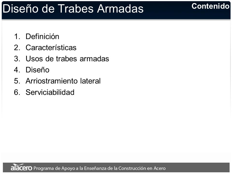 Diseño de Trabes Armadas