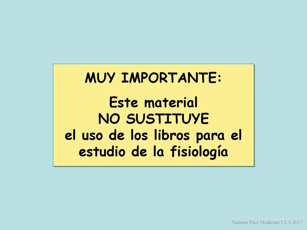 el uso de los libros para el estudio de la fisiología