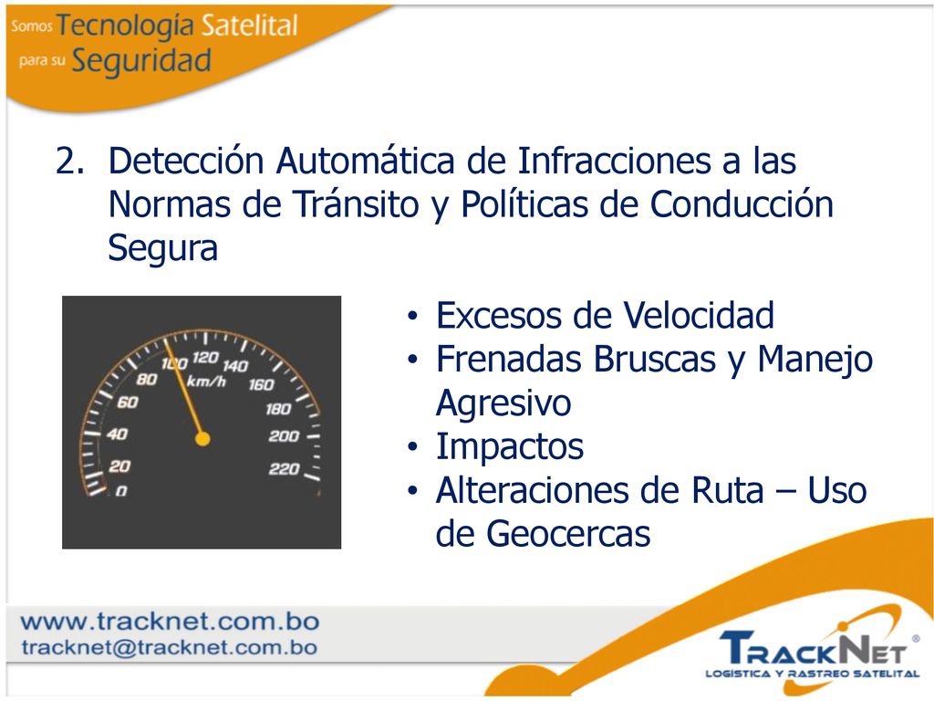 Detección Automática de Infracciones a las Normas de Tránsito y Políticas de Conducción Segura