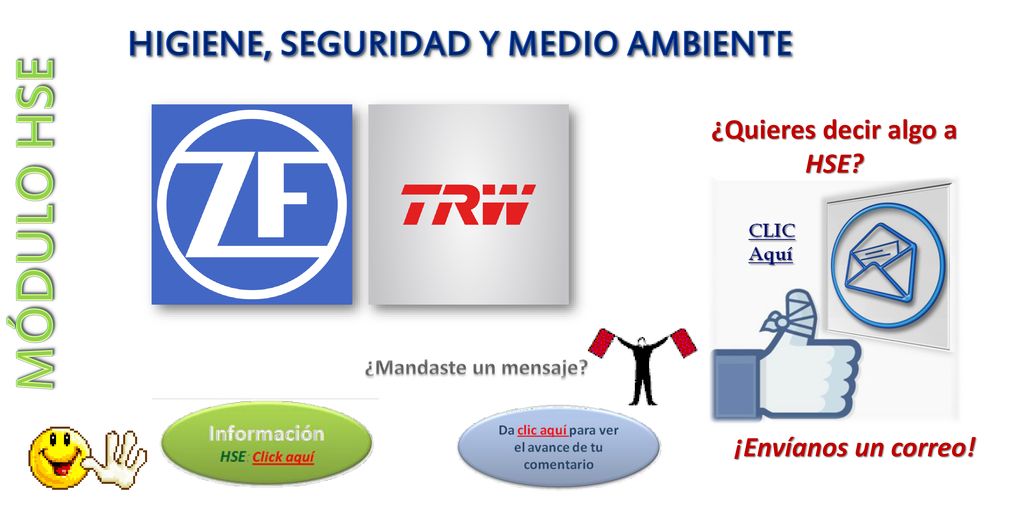 HIGIENE, SEGURIDAD Y MEDIO AMBIENTE ¿Quieres decir algo a HSE