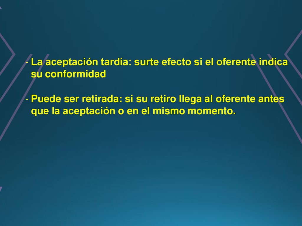 La aceptación tardía: surte efecto si el oferente indica su conformidad