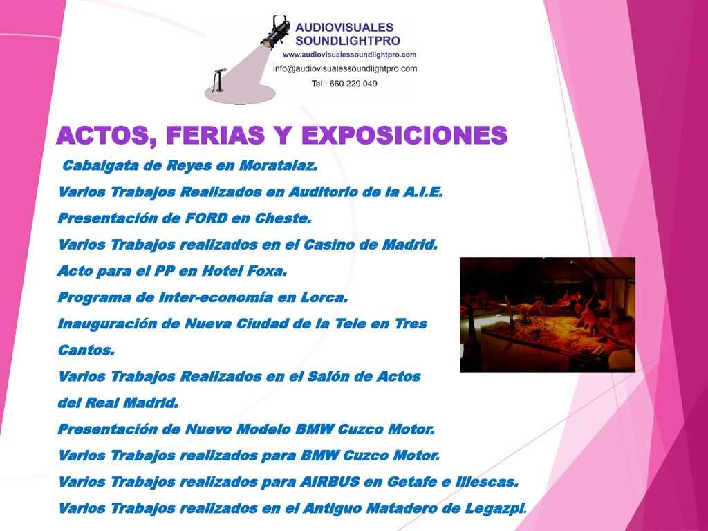 AUDIOVISUALES SOUND LIGHT PRO - ppt descargar