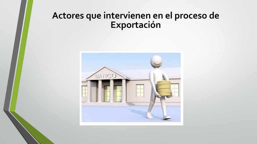 Actores que intervienen en el proceso de Exportación