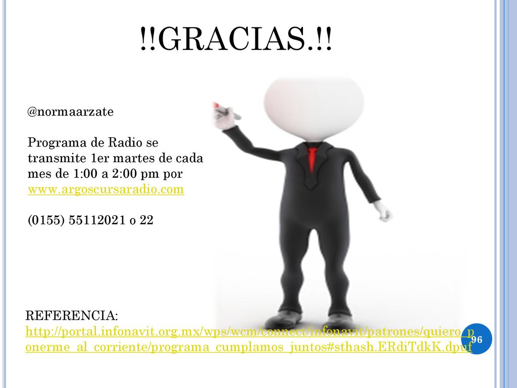 Programa de Radio se transmite 1er martes de cada mes de 1:00 a 2:00 pm por