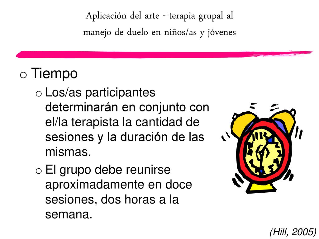 Aplicación del arte - terapia grupal al manejo de duelo en niños/as y jóvenes