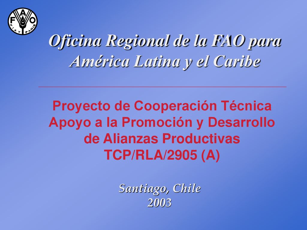 Oficina Regional de la FAO para América Latina y el Caribe