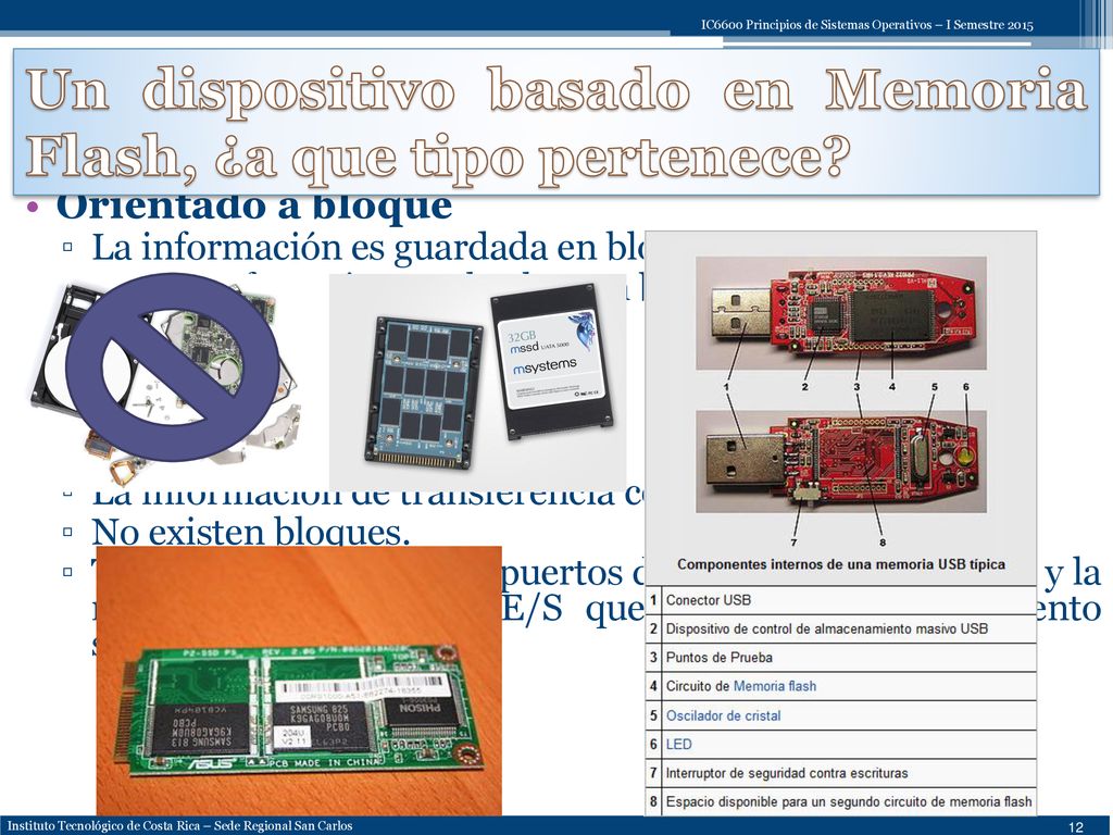 Un dispositivo basado en Memoria Flash, ¿a que tipo pertenece