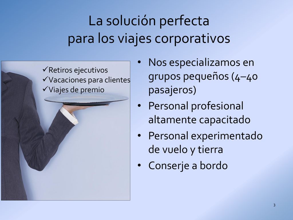 La solución perfecta para los viajes corporativos