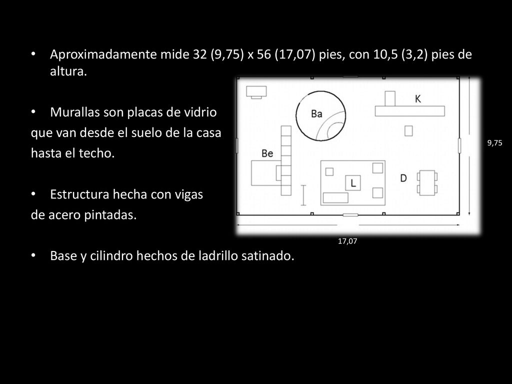 Murallas son placas de vidrio que van desde el suelo de la casa
