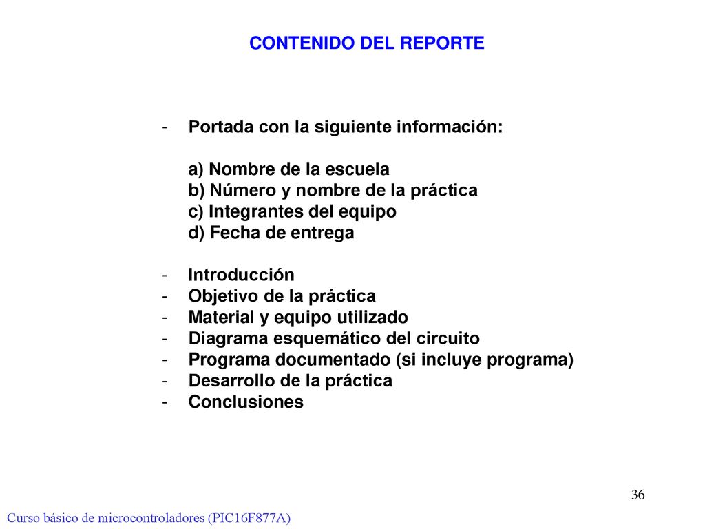Portada con la siguiente información: a) Nombre de la escuela