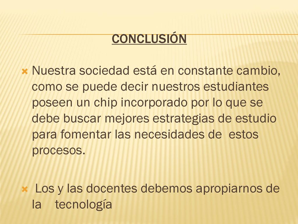 Conclusión