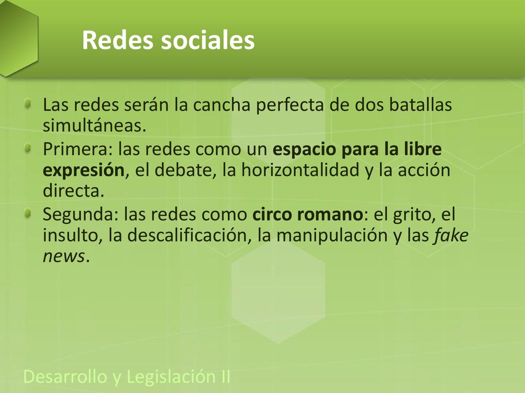 Redes sociales Las redes serán la cancha perfecta de dos batallas simultáneas.