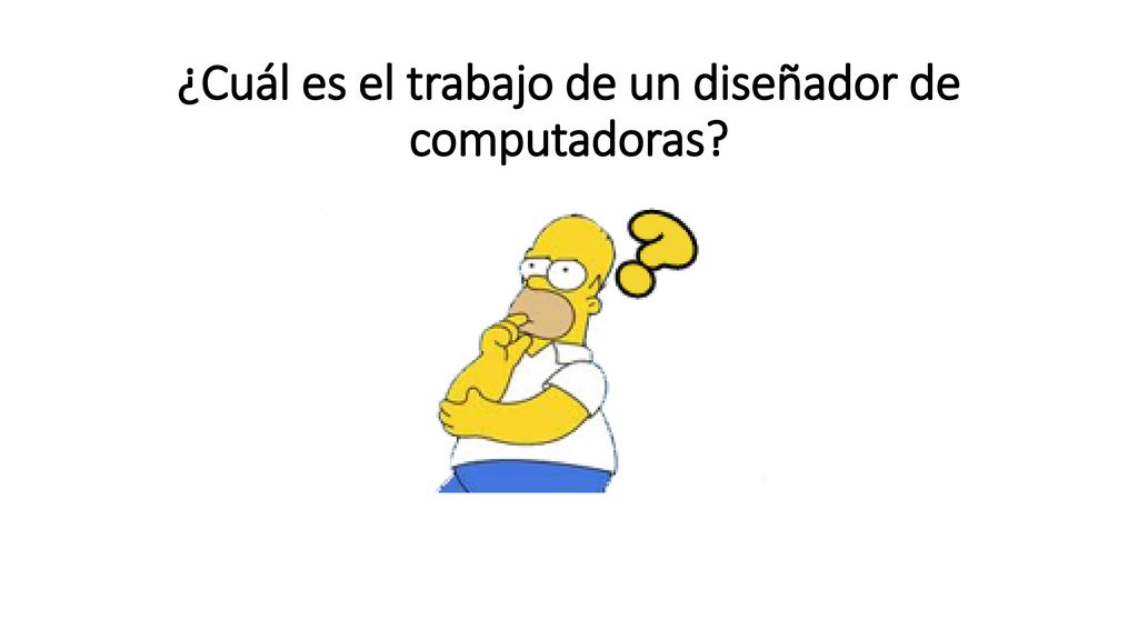 ¿Cuál es el trabajo de un diseñador de computadoras
