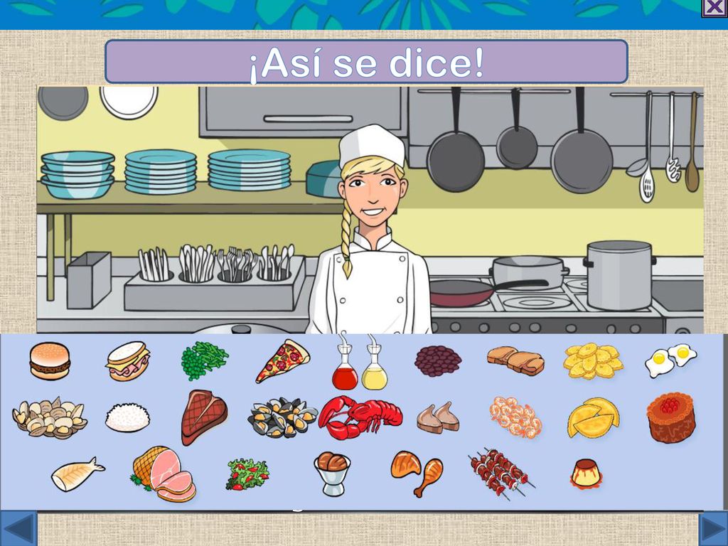 Los mejores platos resultan de los mejores comestibles.