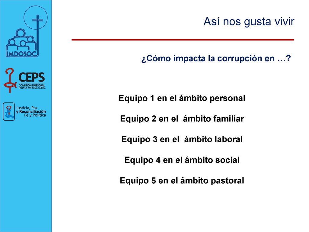 Así nos gusta vivir ¿Cómo impacta la corrupción en …
