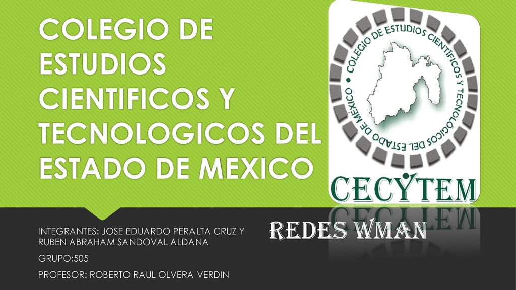 COLEGIO DE ESTUDIOS CIENTIFICOS Y TECNOLOGICOS DEL ESTADO DE MEXICO
