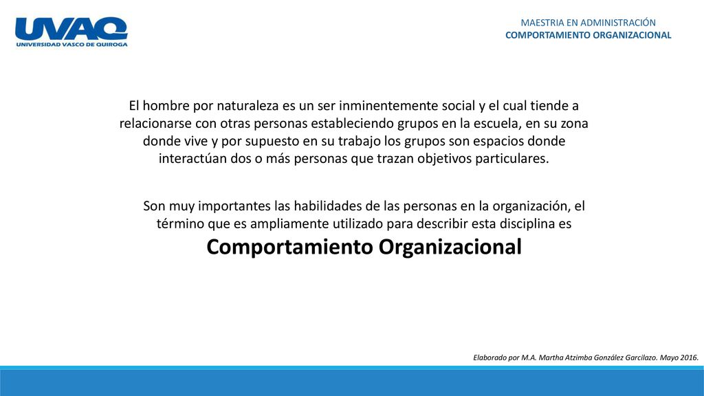 El hombre por naturaleza es un ser inminentemente social y el cual tiende a relacionarse con otras personas estableciendo grupos en la escuela, en su zona donde vive y por supuesto en su trabajo los grupos son espacios donde interactúan dos o más personas que trazan objetivos particulares.