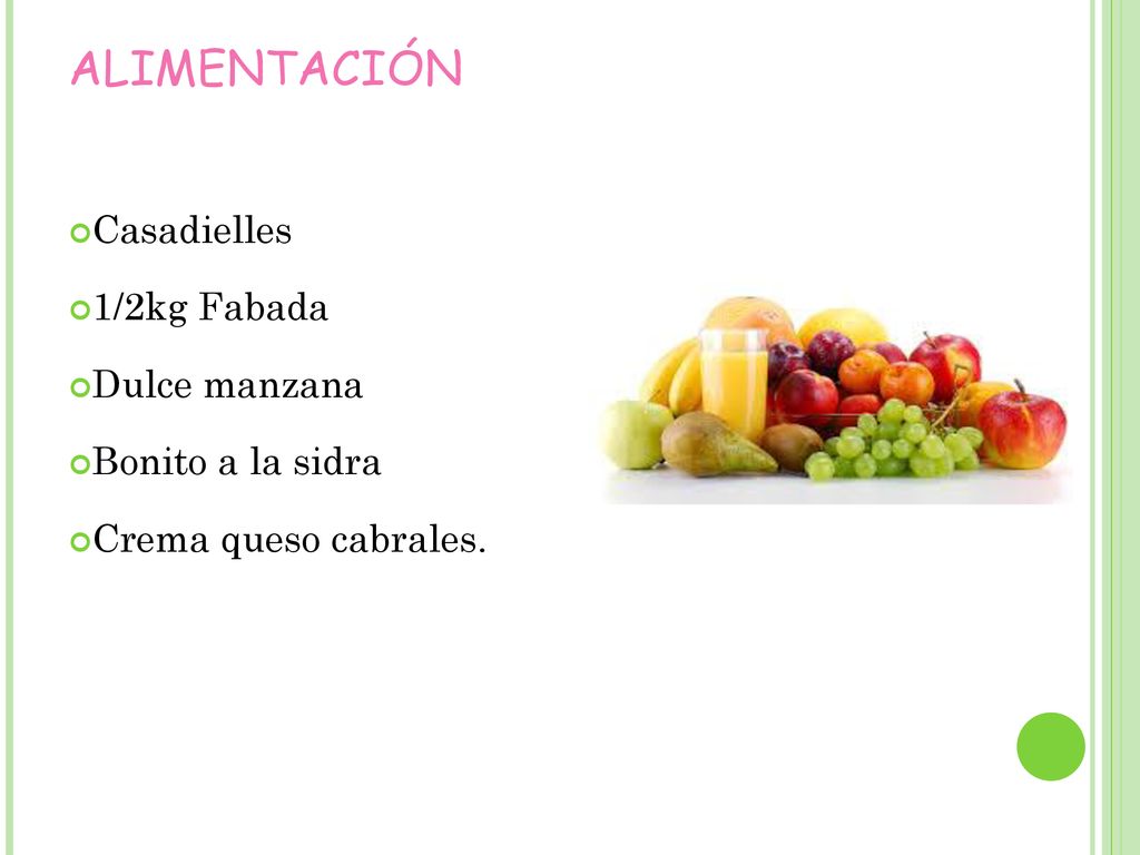ALIMENTACIÓN Casadielles 1/2kg Fabada Dulce manzana Bonito a la sidra