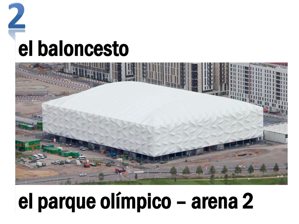2 el baloncesto el baloncesto el parque olímpico – arena 2