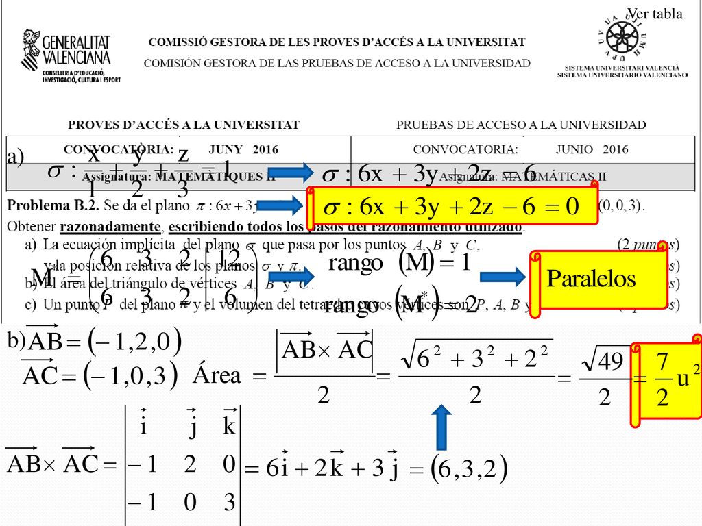 RECTAS Y PLANOS EN EL ESPACIO - Ppt Descargar