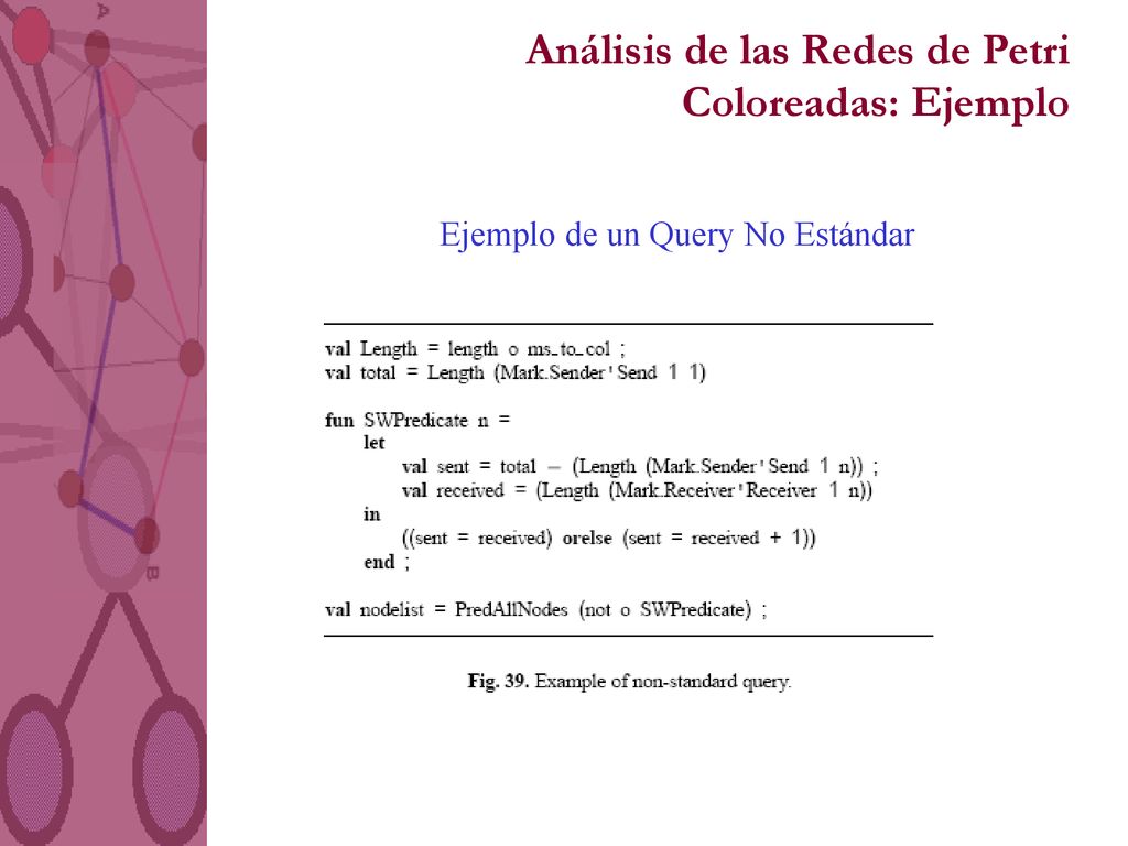 Análisis de las Redes de Petri Coloreadas: Ejemplo