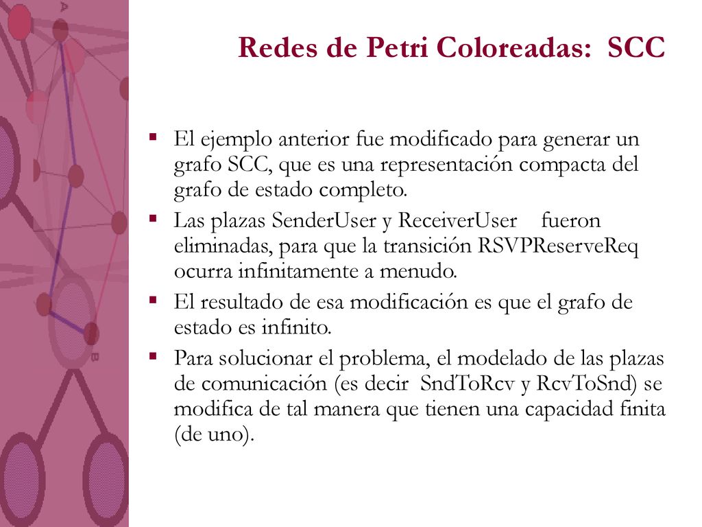 Redes de Petri Coloreadas: SCC